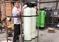 UPVC instala tubos el sistema de reciclaje del agua de túnel de lavado 1000L/H
