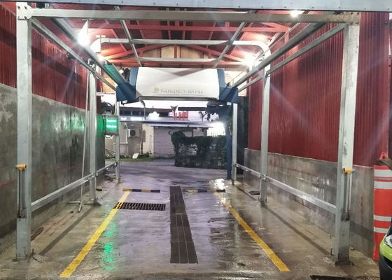 Máquina automática rotatoria del túnel de lavado de 0.4kwh/del coche